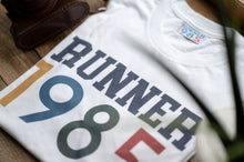 Load image into Gallery viewer,  Runner1985 Signature T Shirt (white), Runner1985